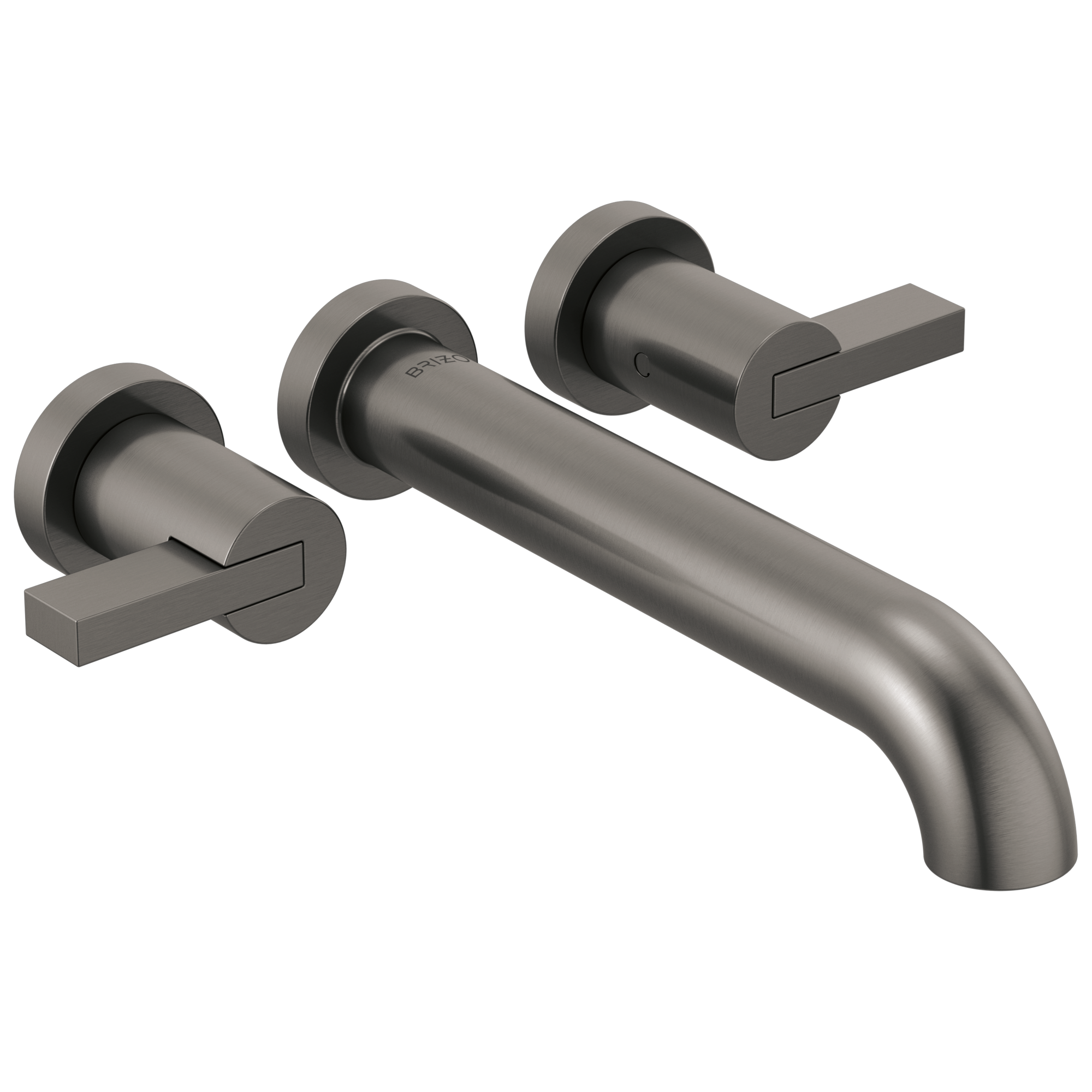 Two-Handle Wall Mount Tub Filler - Less Handles