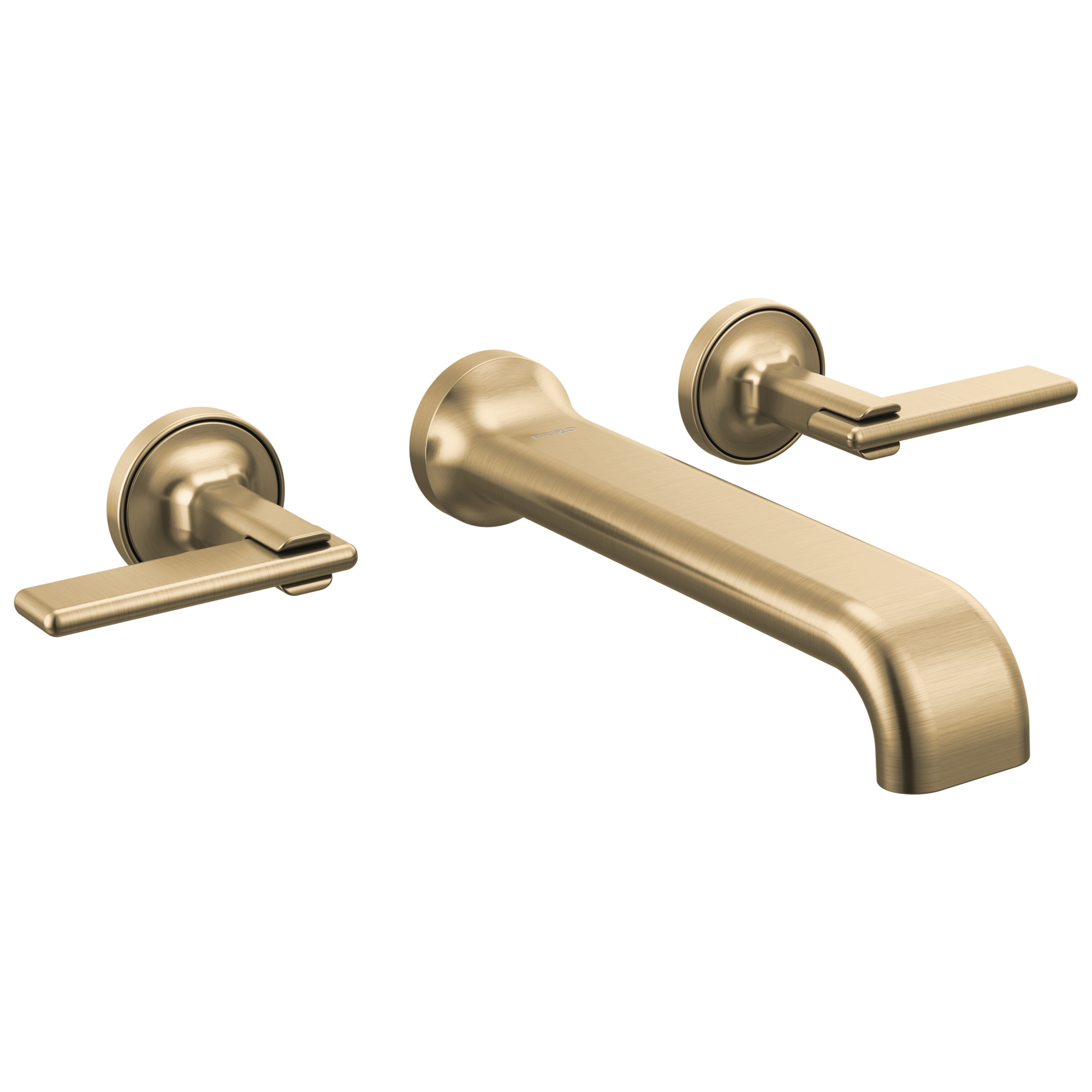 Allaria® | Two-Handle Wall Mount Tub Filler - Less Handles