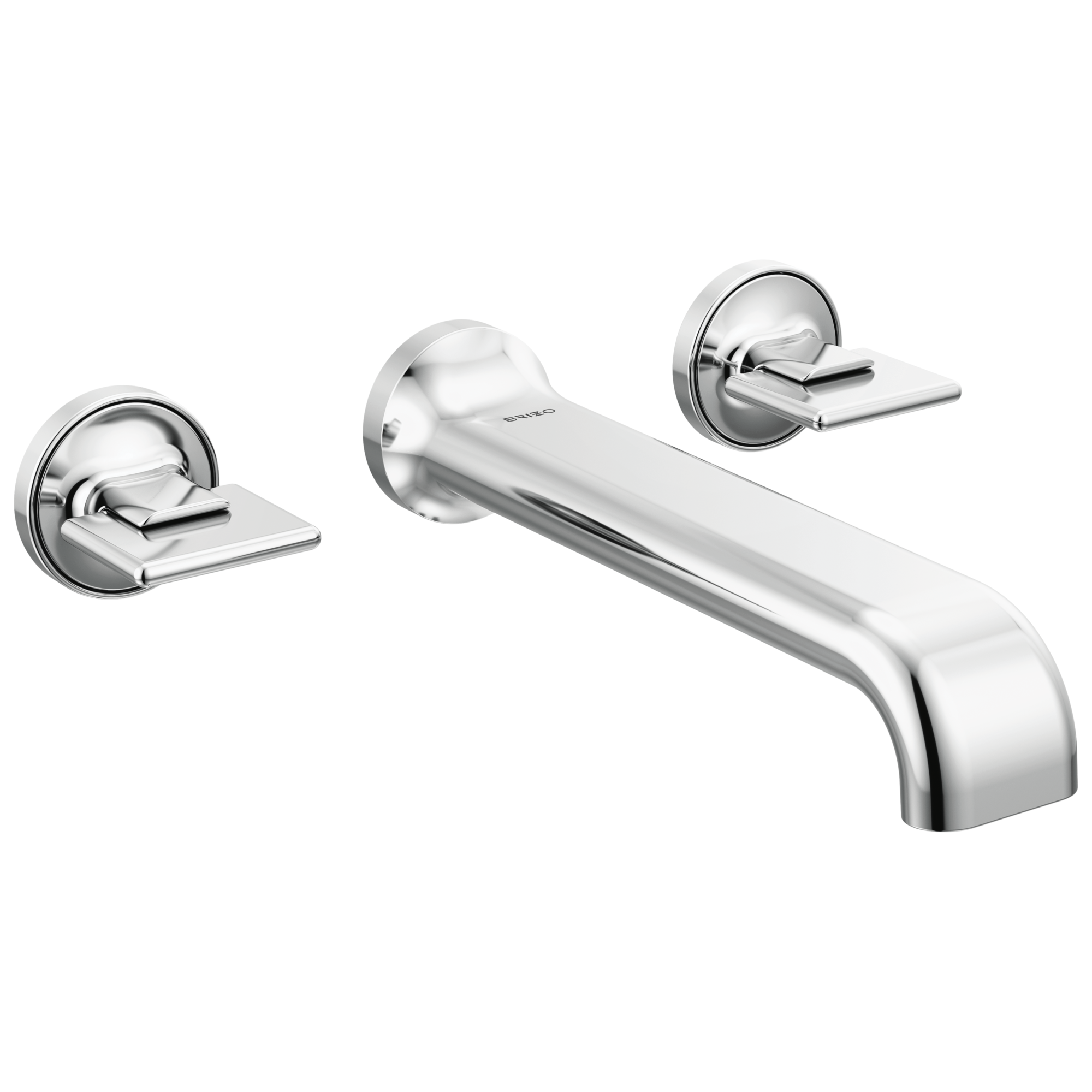 Two-Handle Wall Mount Tub Filler - Less Handles