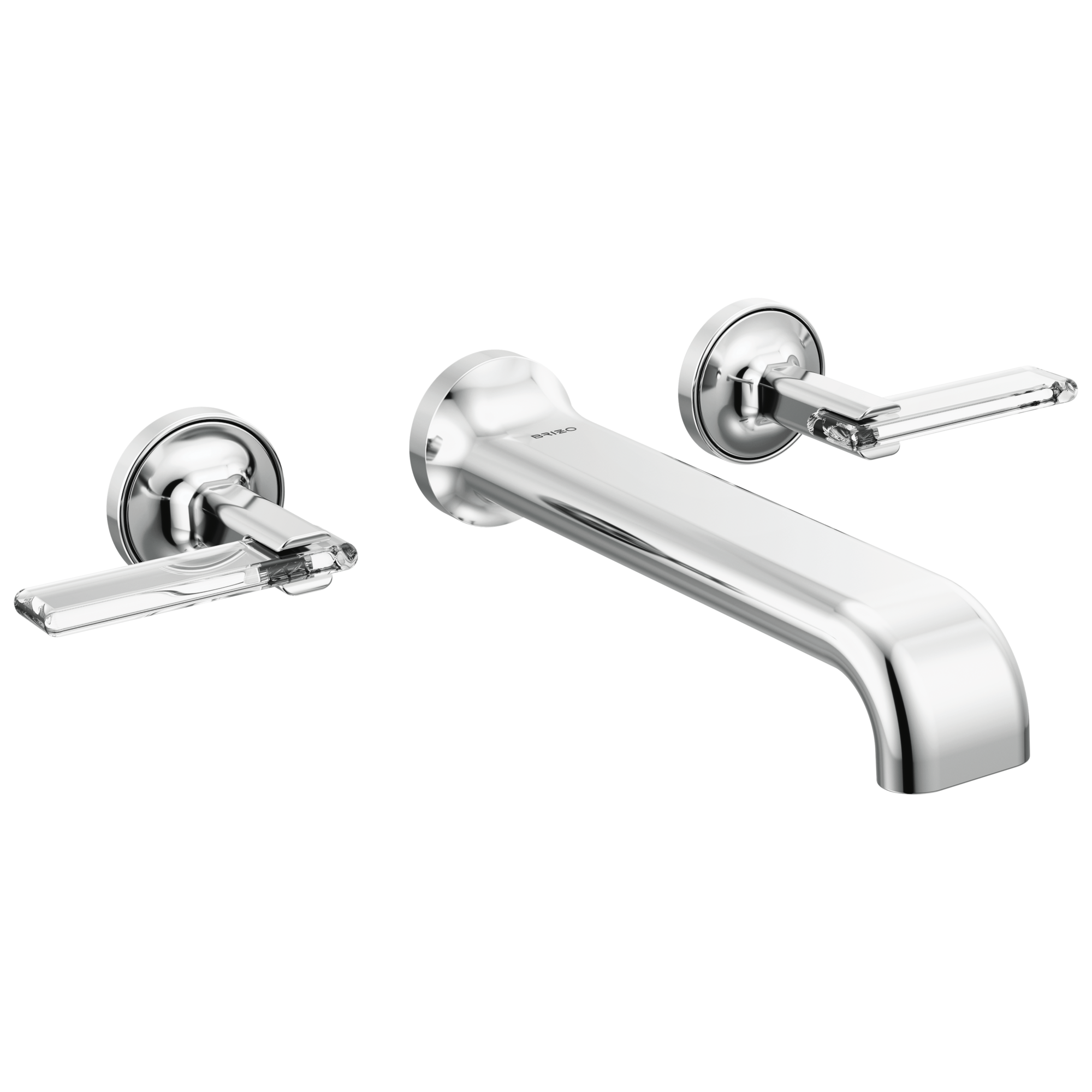 Allaria® | Two-Handle Wall Mount Tub Filler - Less Handles