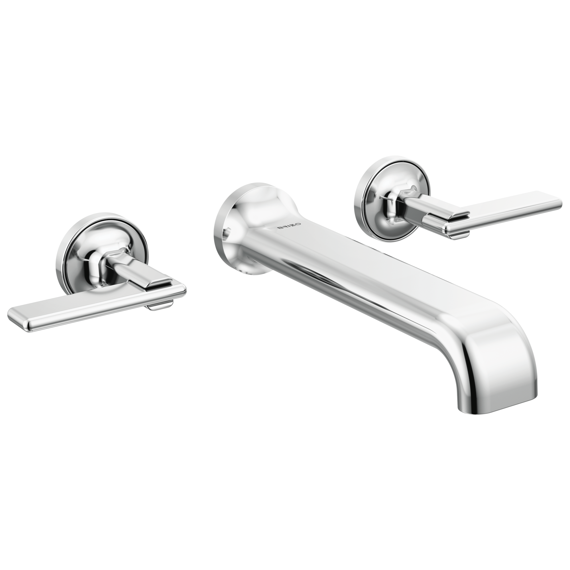 Allaria® | Two-Handle Wall Mount Tub Filler - Less Handles