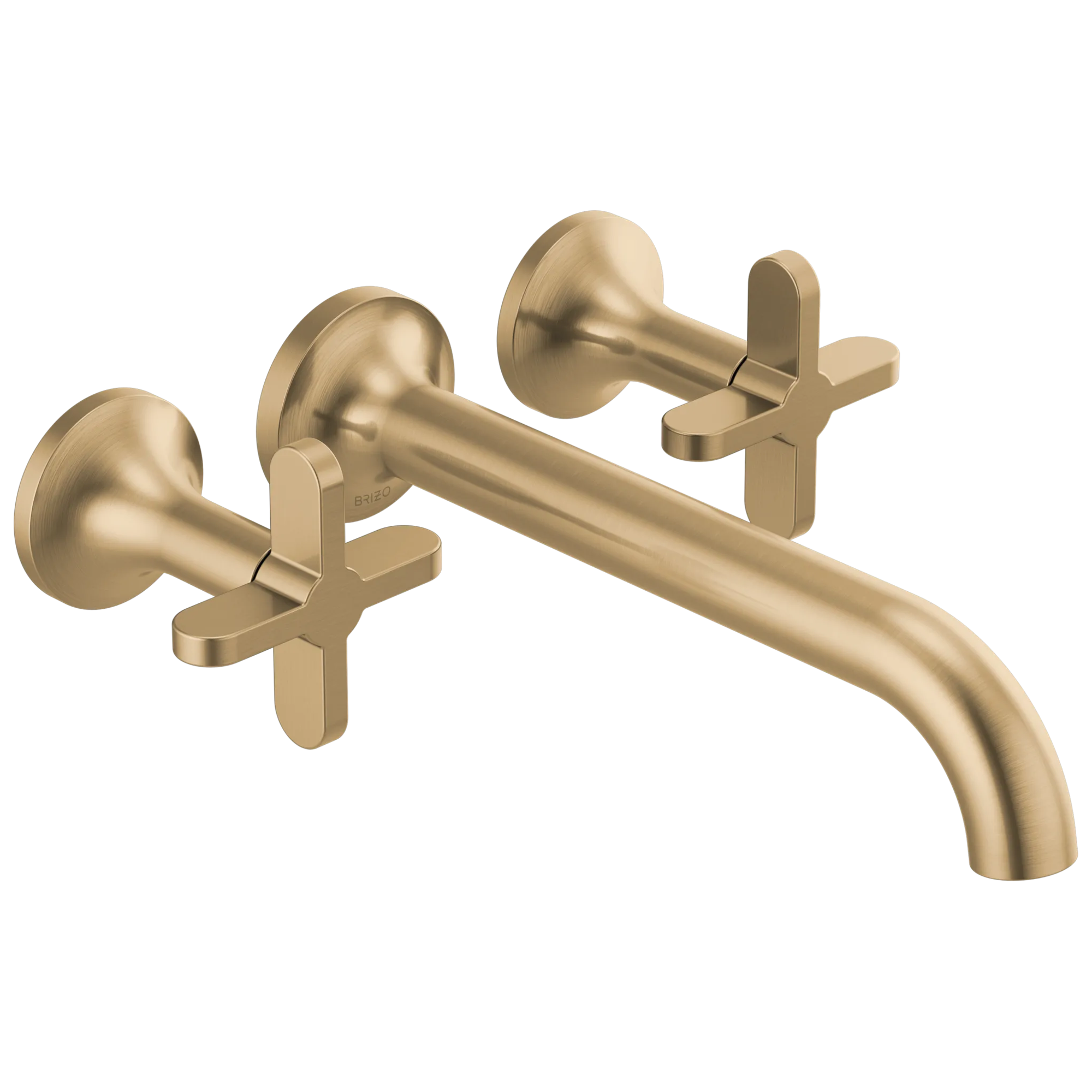 Odin® | Two-Handle Wall Mount Tub Filler - Less Handles