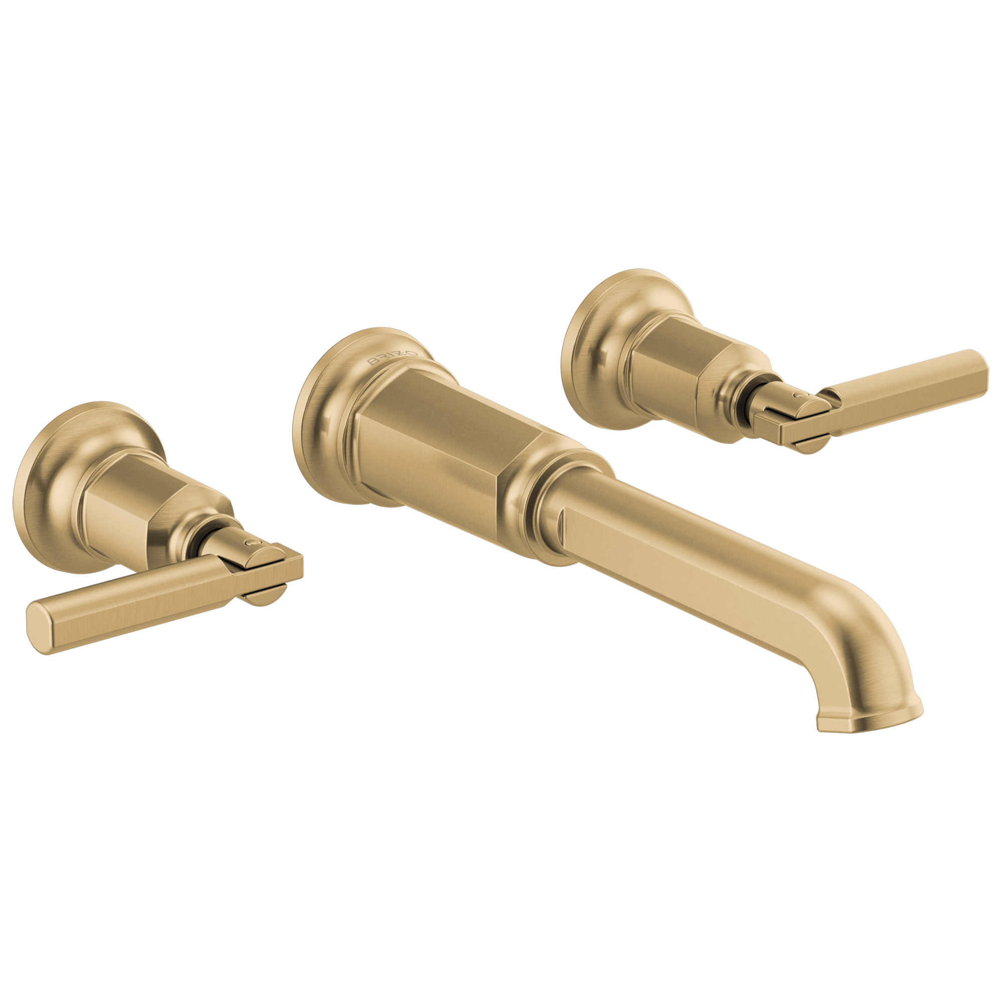 Invari® | Two-Handle Wall Mount Tub Filler - Less Handles