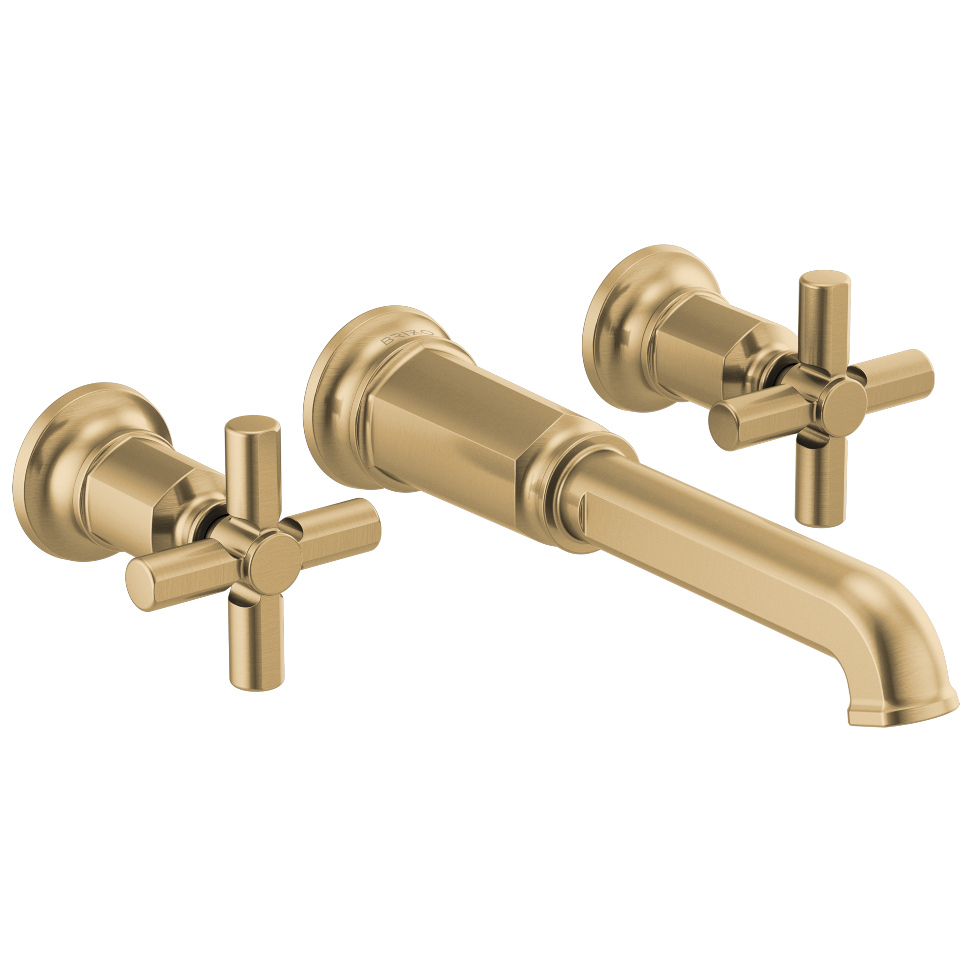 Invari® | Two-Handle Wall Mount Tub Filler - Less Handles