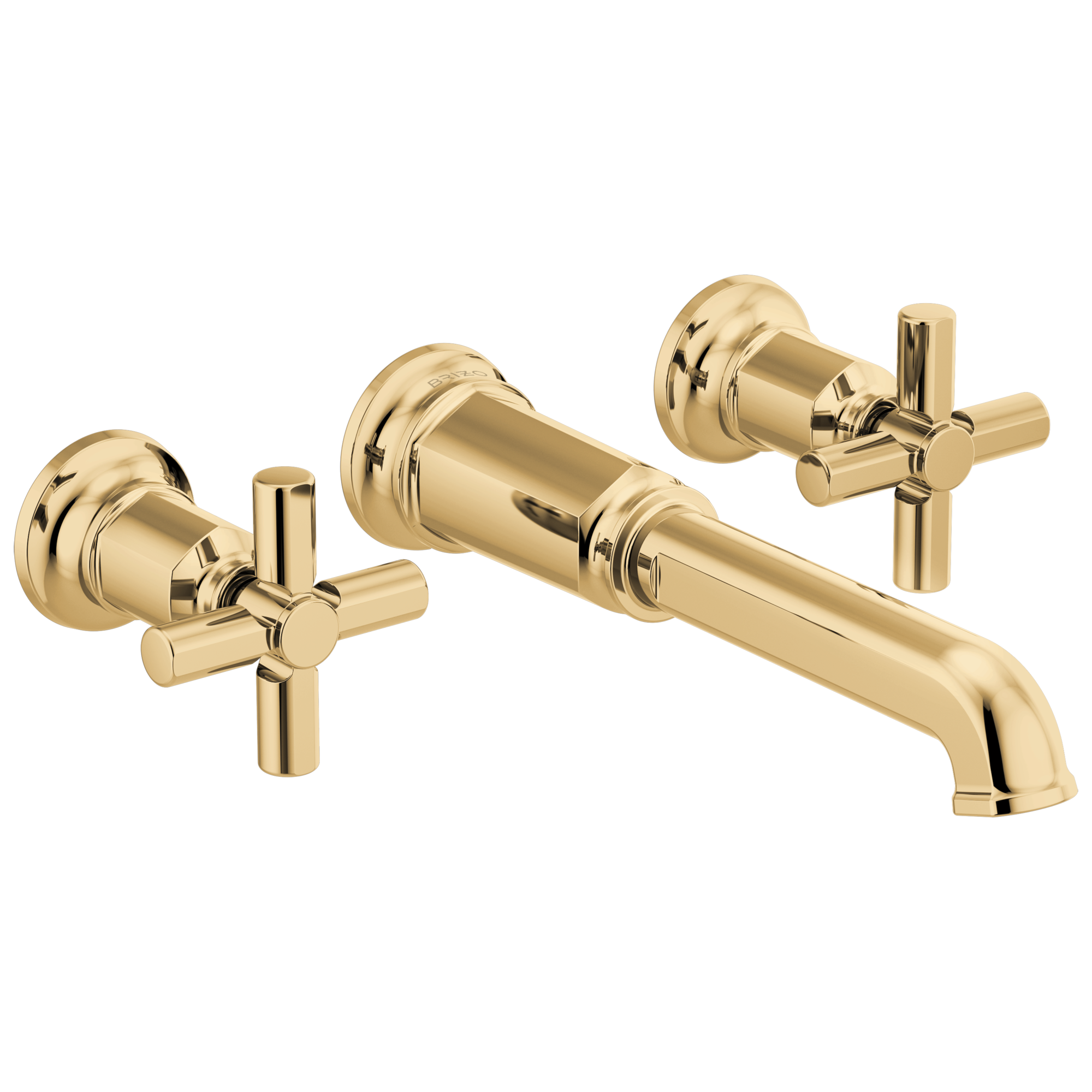 Invari® | Two-Handle Wall Mount Tub Filler - Less Handles