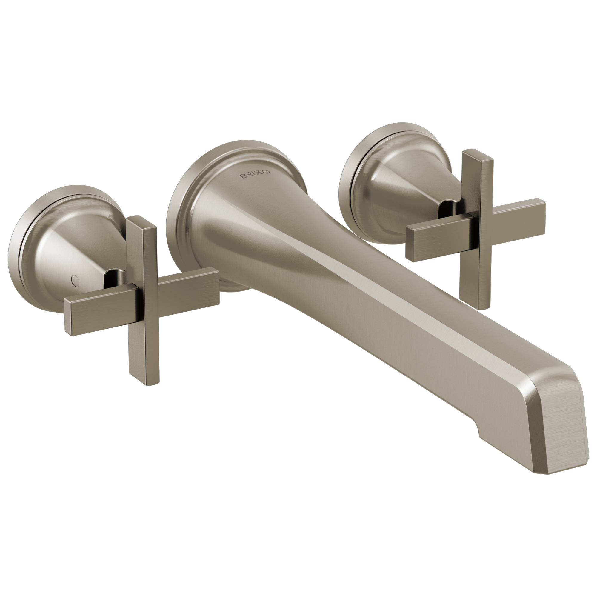 Levoir® | Two-Handle Wall Mount Tub Filler - Less Handles