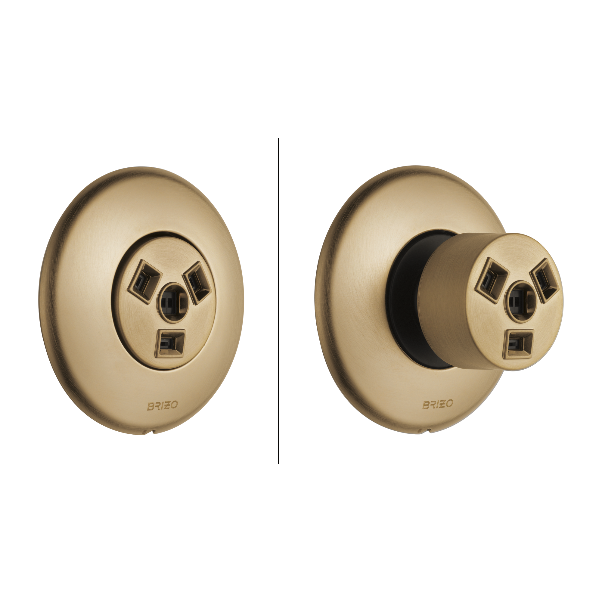 Essential™ Shower Series | Hydrachoice Max® Round Body Spray Trim