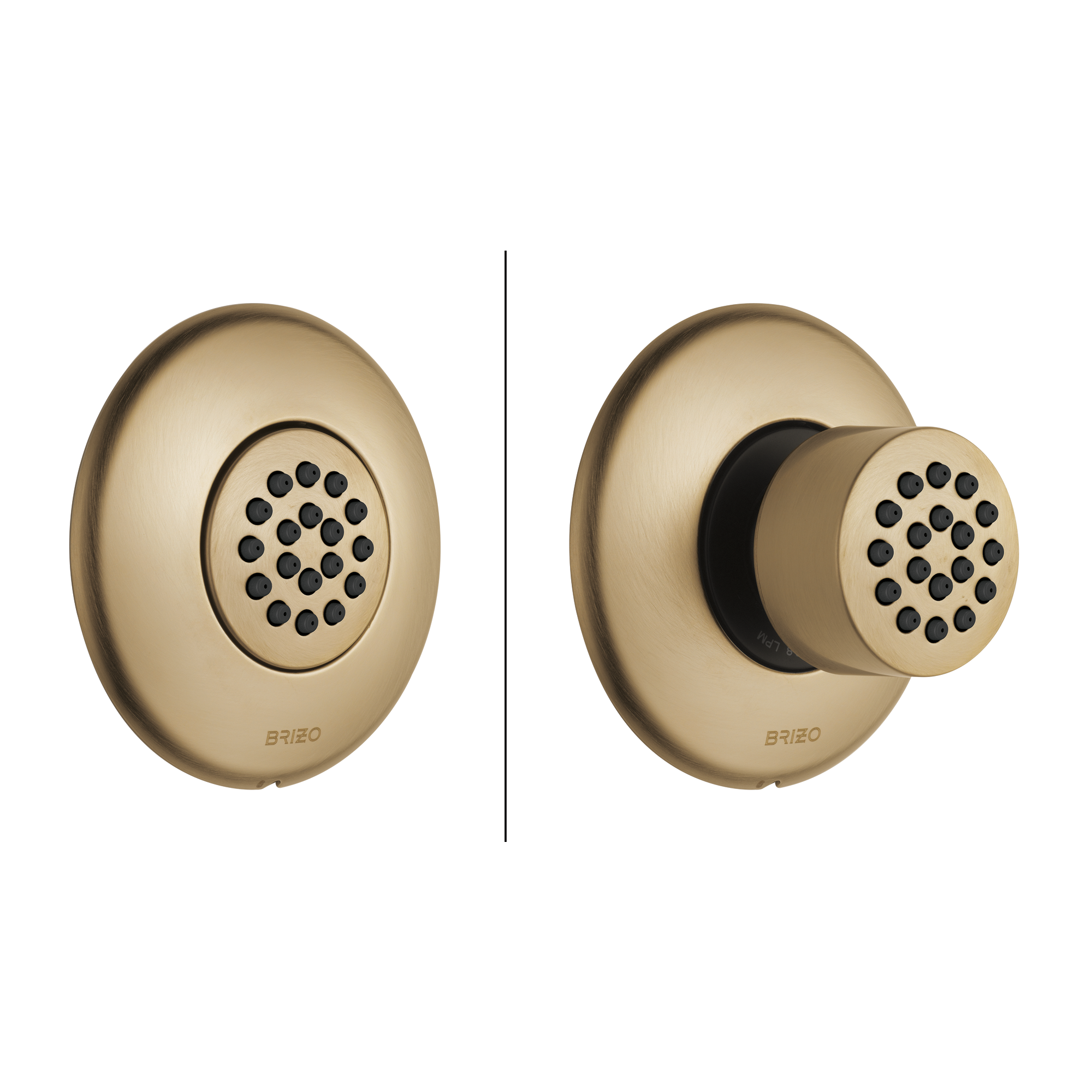 Essential™ Shower Series | Hydrachoice Max® Round Body Spray Trim