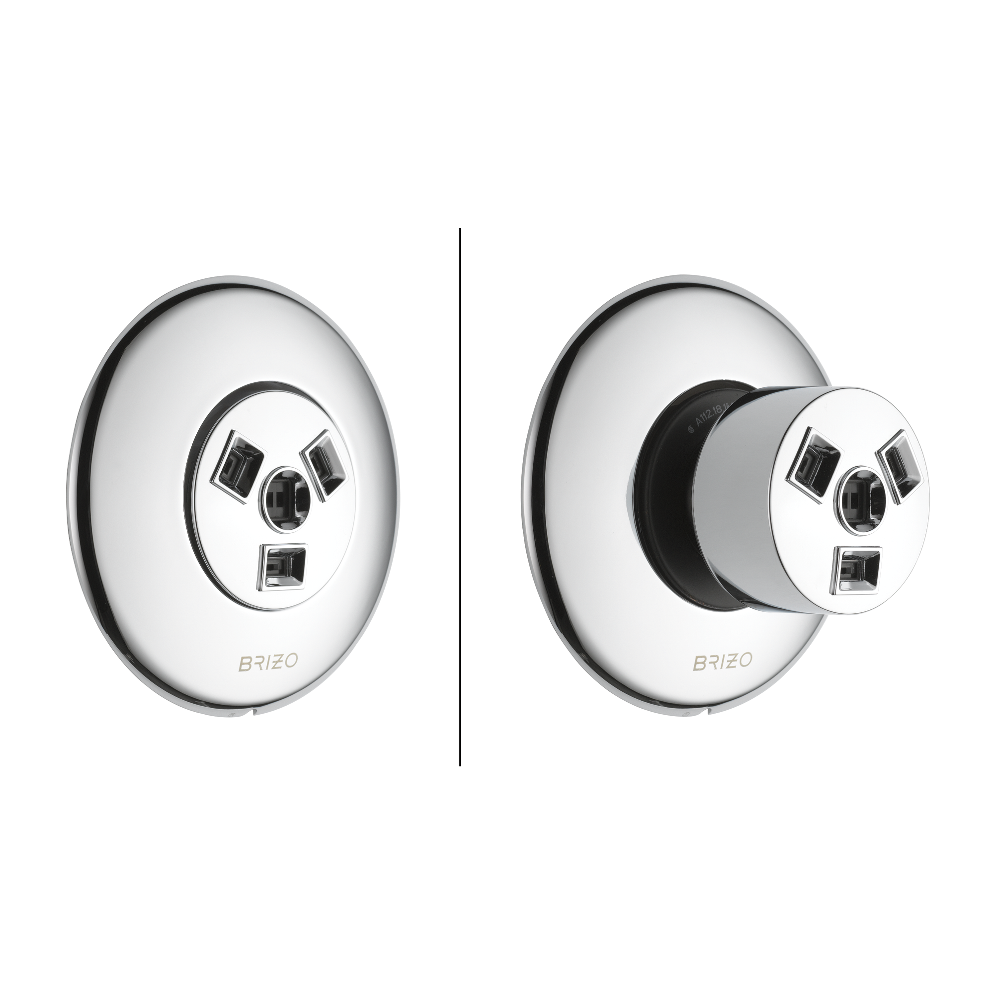 Essential™ Shower Series | Hydrachoice Max® Round Body Spray Trim