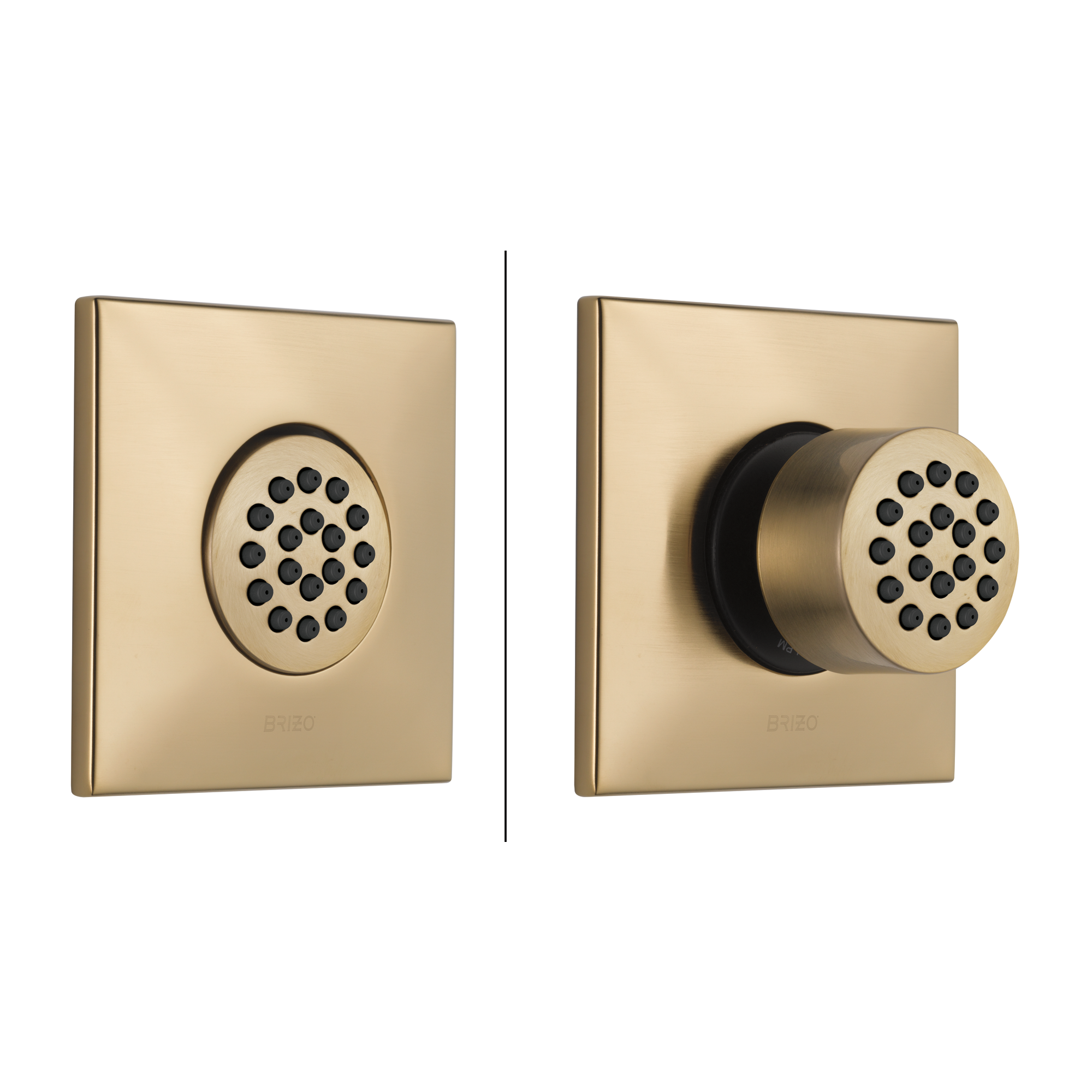 Essential™ Shower Series | Hydrachoice Max® Square Body Spray Trim