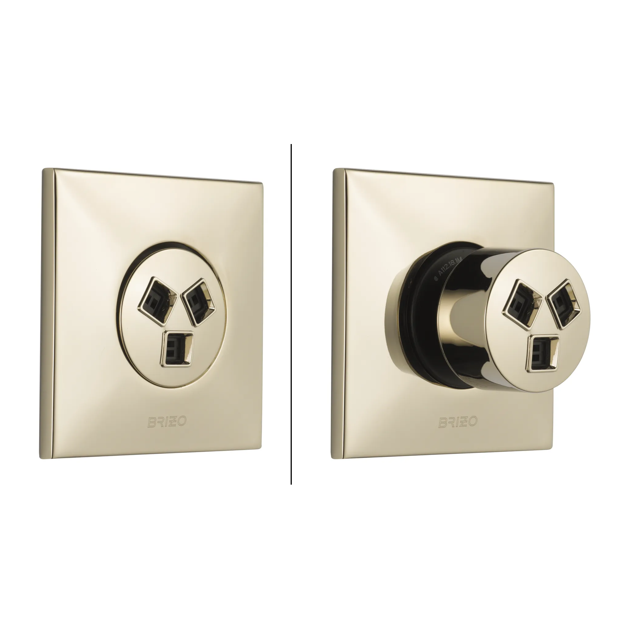 Essential™ Shower Series | Hydrachoice Max® Square Body Spray Trim