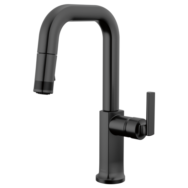 Kintsu® | Pull-Down Prep Faucet with Square Spout - Less Handle