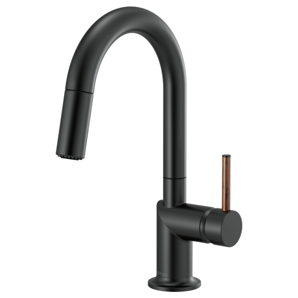 Odin® | Pull-Down Prep Faucet with Arc Spout - Less Handle