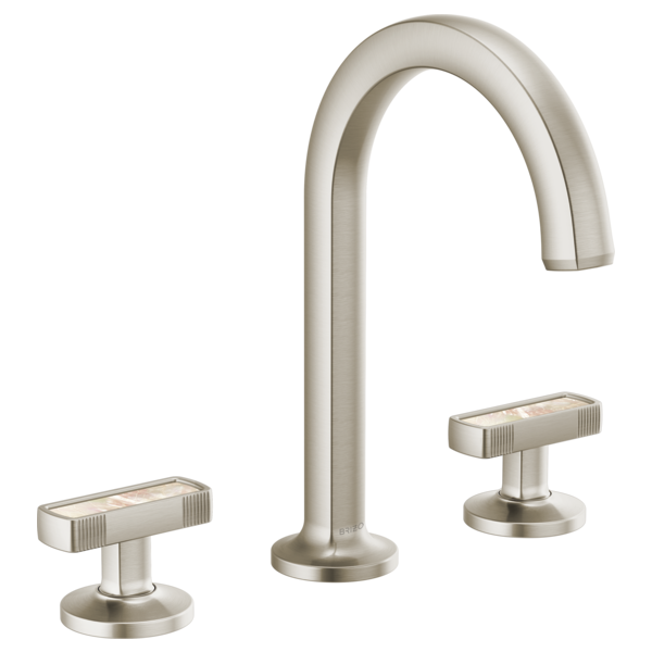 Kintsu® | Widespread Lavatory Faucet with Arc Spout - Less