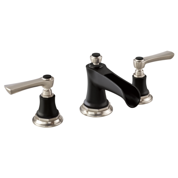 Rook® | Widespread Lavatory Faucet with Channel Spout - Less 