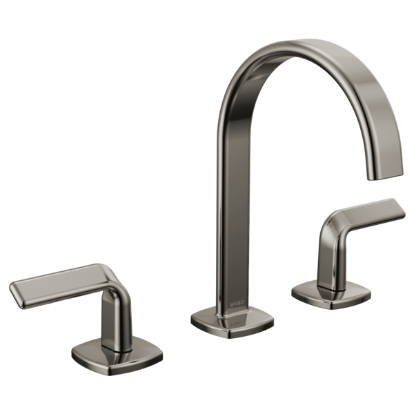 Allaria® | Widespread Lavatory Faucet with Arc Spout - Less Handles