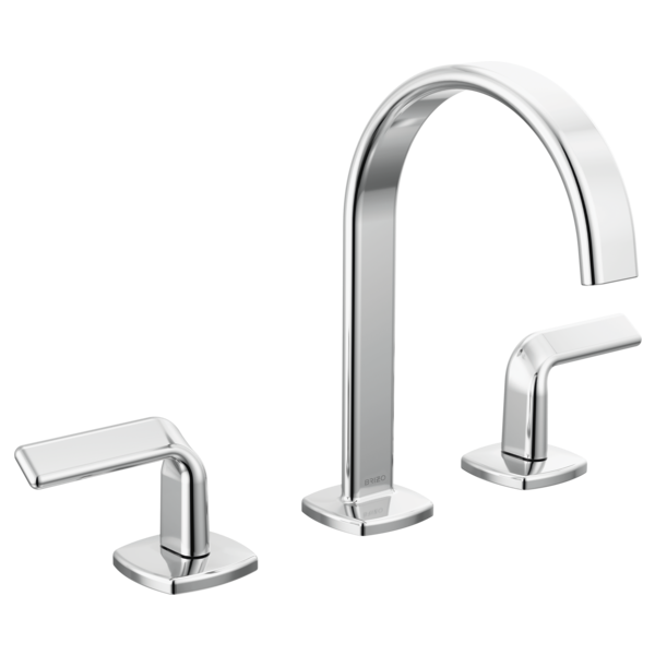 Brizo Faucet Widespread Lavatory Faucet with Arc Spout - Less Handles