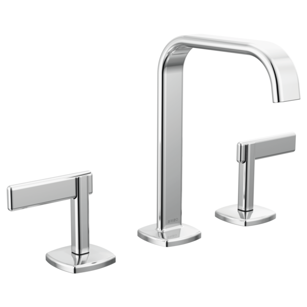 Allaria™ | Widespread Lavatory Faucet with Square Spout - Less Handles