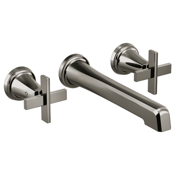 Levoir® | Two-Handle Wall Mount Lavatory Faucet - Less Handles 1.2 GPM