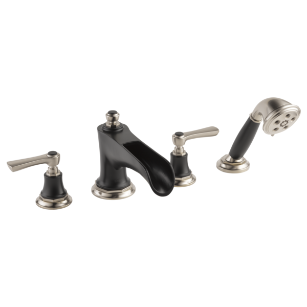 Rook® | Roman Tub Trim with Hand Shower - Less Handles 