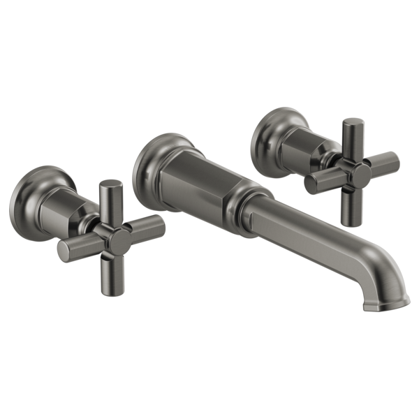 Invari® | Two-Handle Wall Mount Tub Filler - Less Handles
