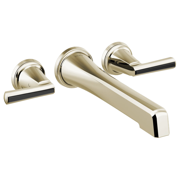 Levoir® | Two-Handle Wall Mount Tub Filler - Less Handles