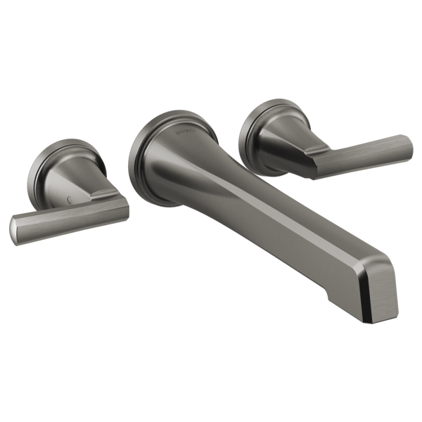 Levoir Two Handle Wall Mount Tub Filler Less Handles