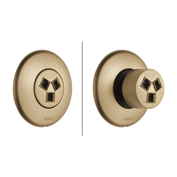 Essential™ Shower Series | Hydrachoice Max® Round Body Spray Trim 