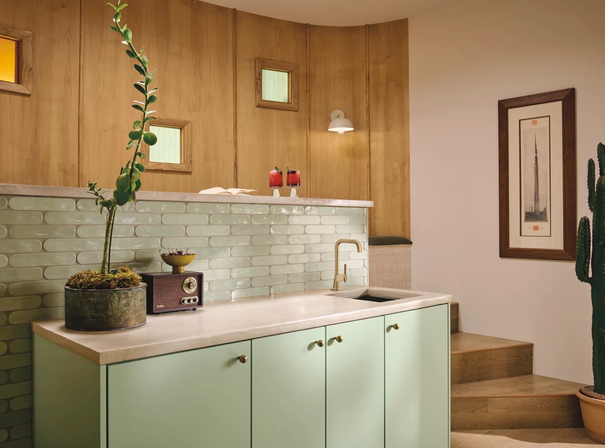 Frank Lloyd Wright® Kitchen Collection by Brizo® | Bar Faucet with