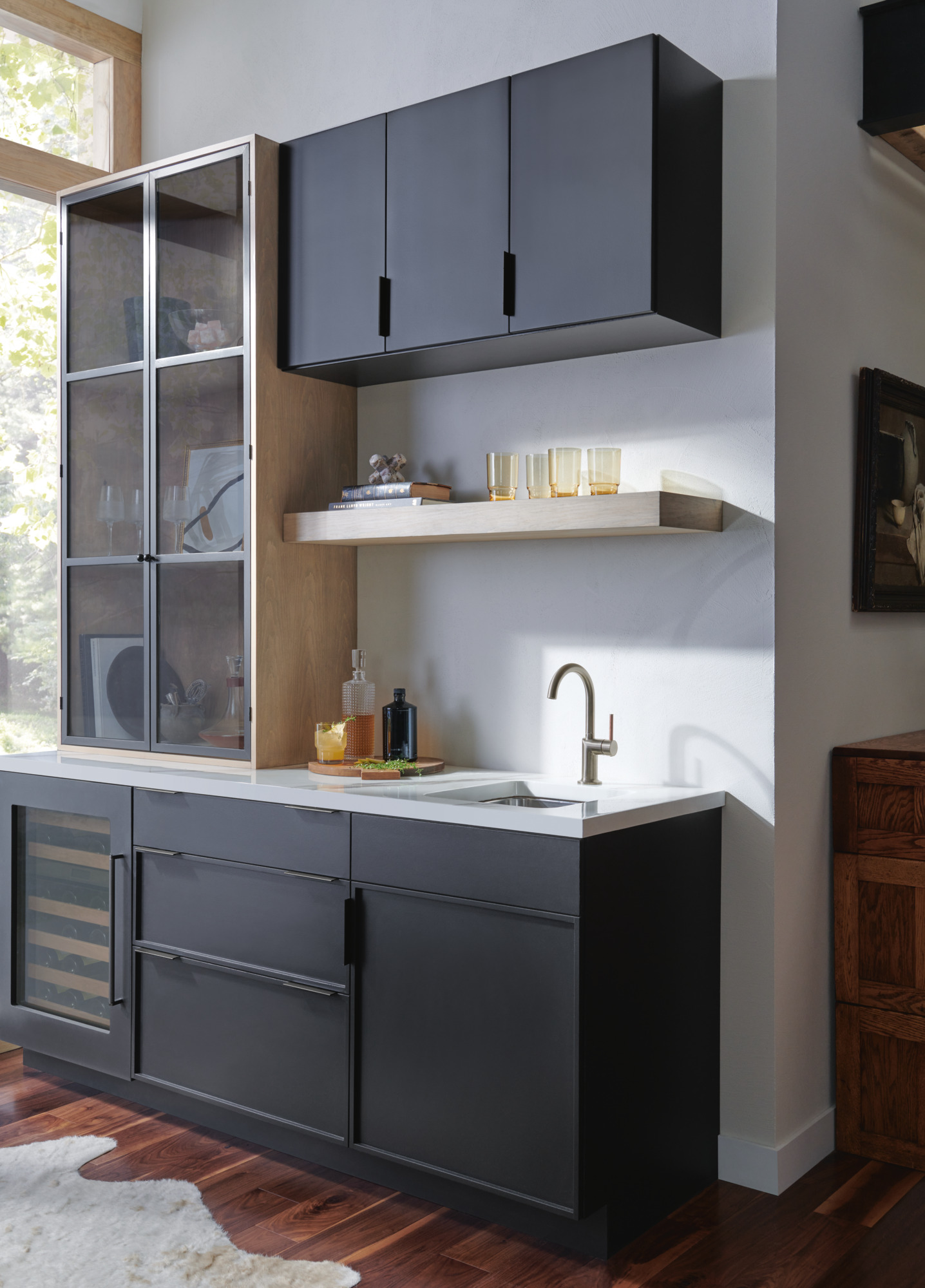 Odin® | Bar Faucet with Arc Spout - Less Handle