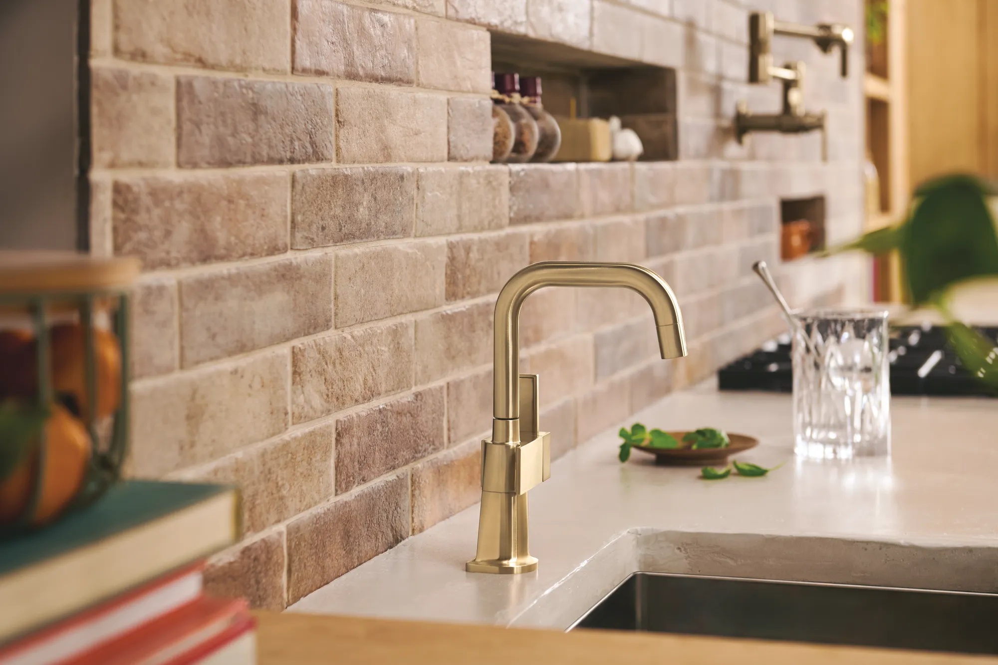 Frank Lloyd Wright® Kitchen Collection by Brizo® | Beverage Faucet