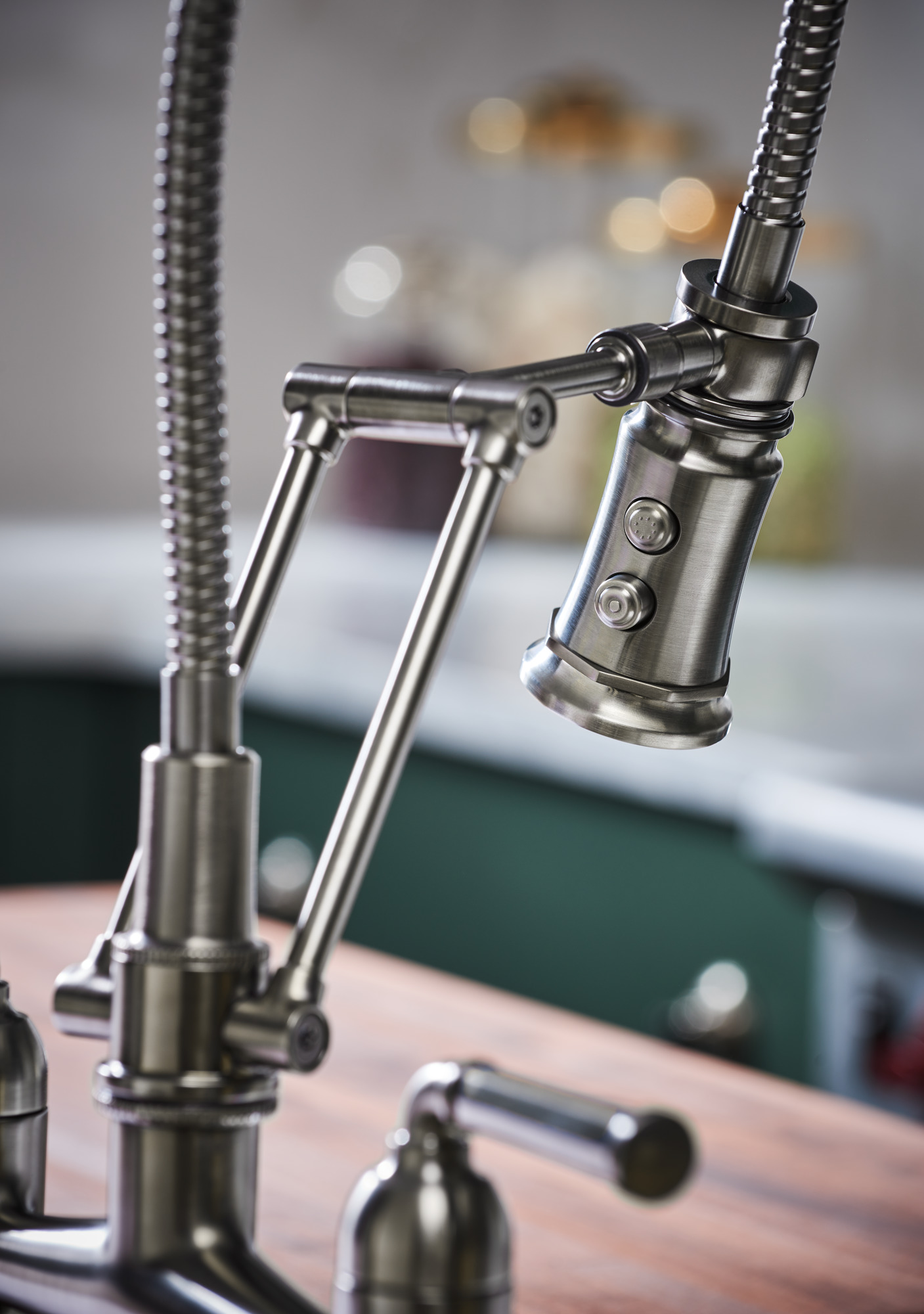 Rook® | Articulating Bridge Faucet