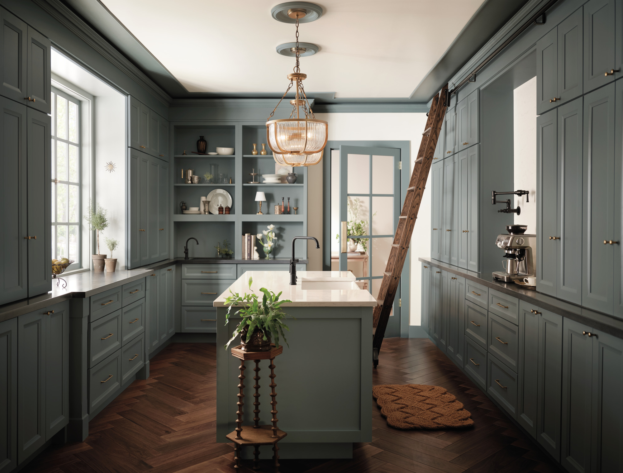 Artesso® | Bridge Faucet with Side Sprayer