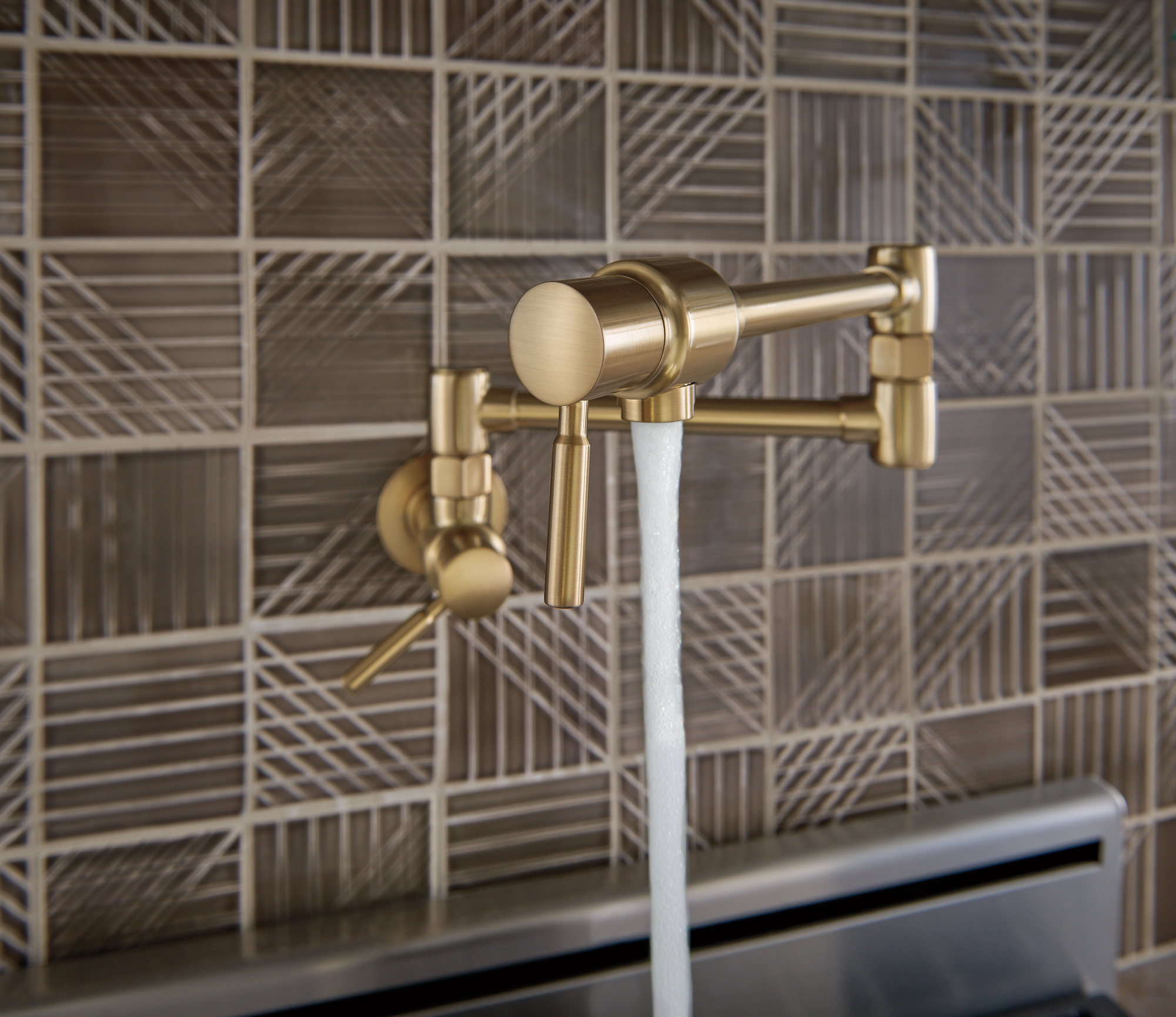 Brizo® | Wall Mount Pot Filler Faucet