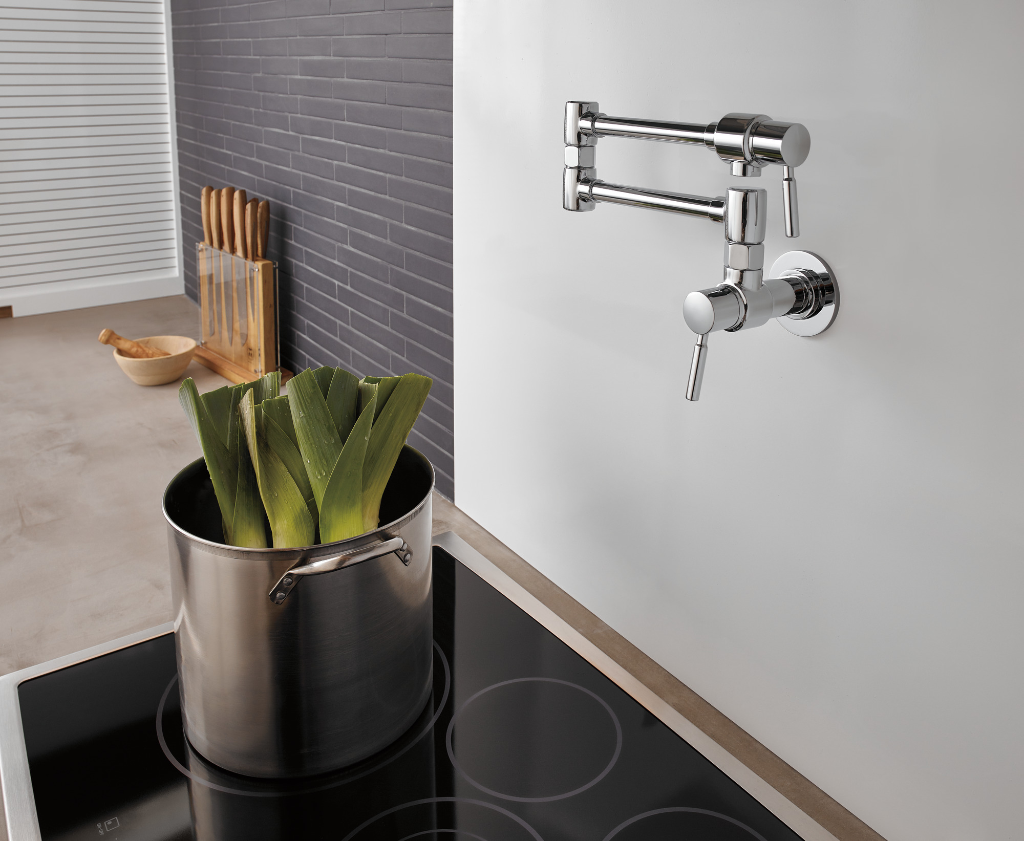 Brizo® | Wall Mount Pot Filler Faucet