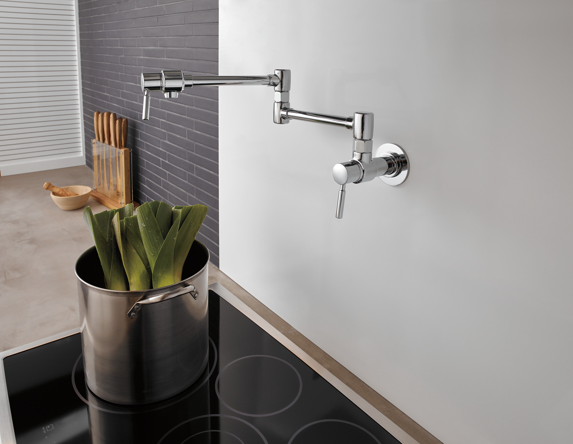 Brizo® | Wall Mount Pot Filler Faucet
