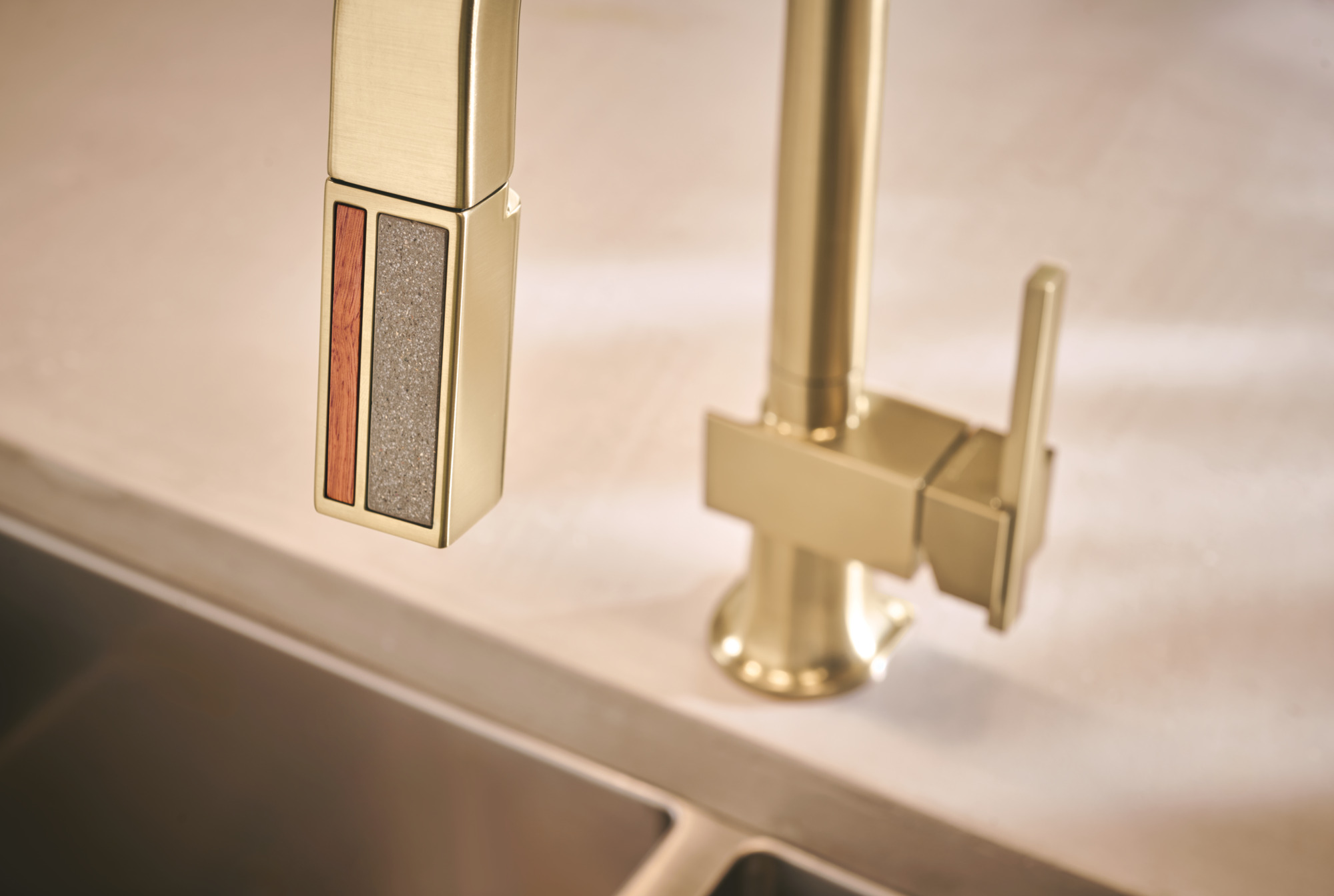 Frank Lloyd Wright® Kitchen Collection by Brizo® | Pull-Down