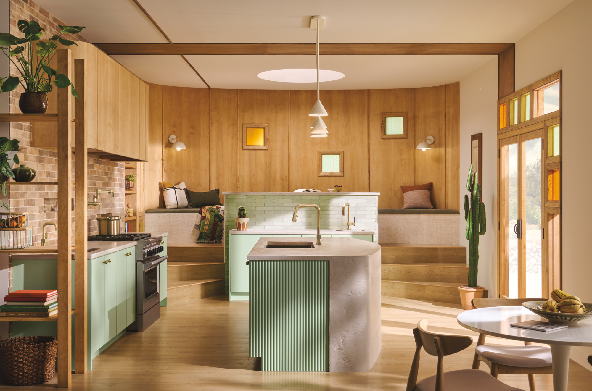 Frank Lloyd Wright® Kitchen Collection by Brizo® | Wall Mount Pot