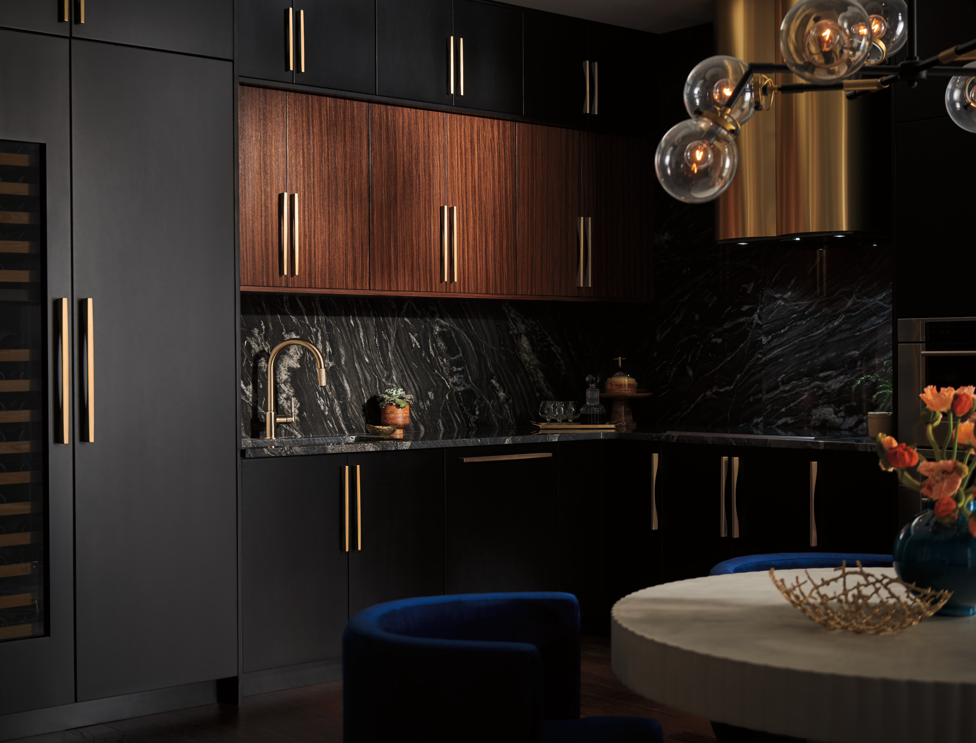 Litze® | Pull-Down Faucet with Arc Spout and Knurled Handle