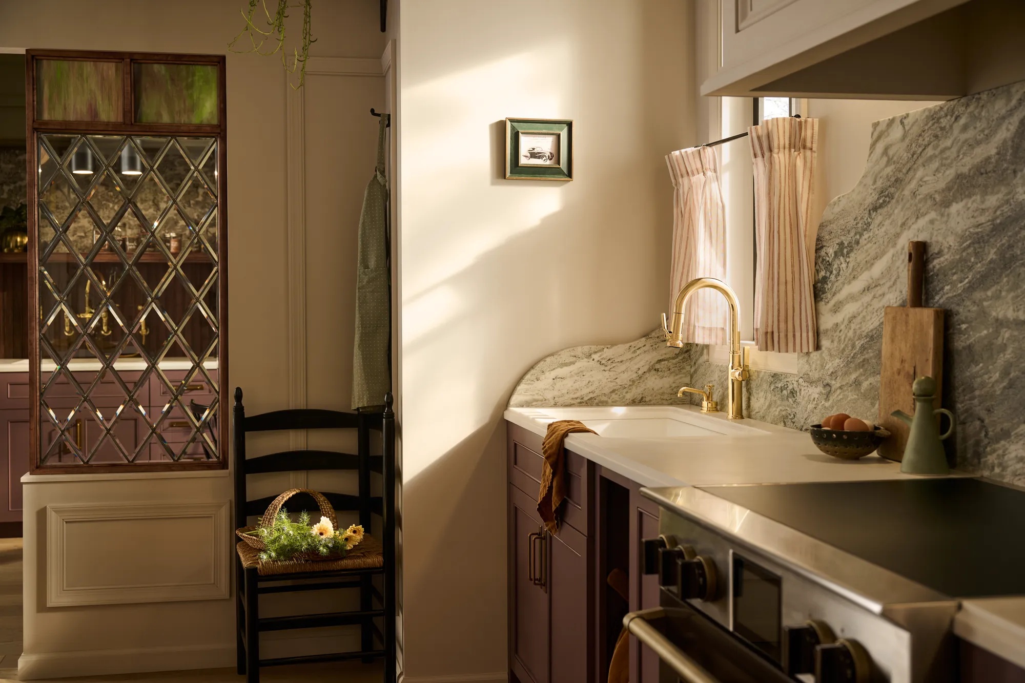 Faircroft™ | Pull-Down Faucet with Arc Spout - Less Handle