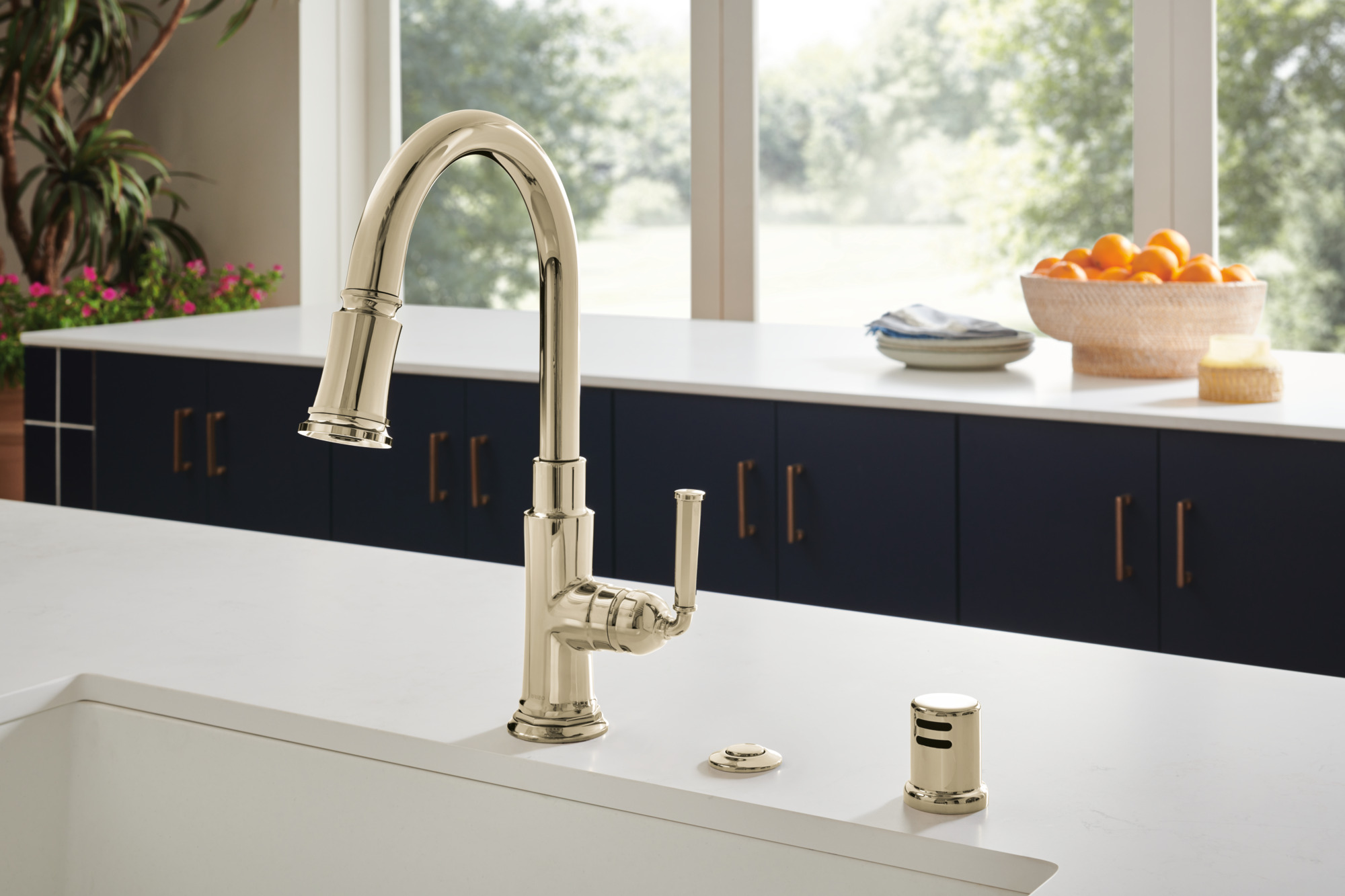 Brizo | Air Switch with Dual Outlet