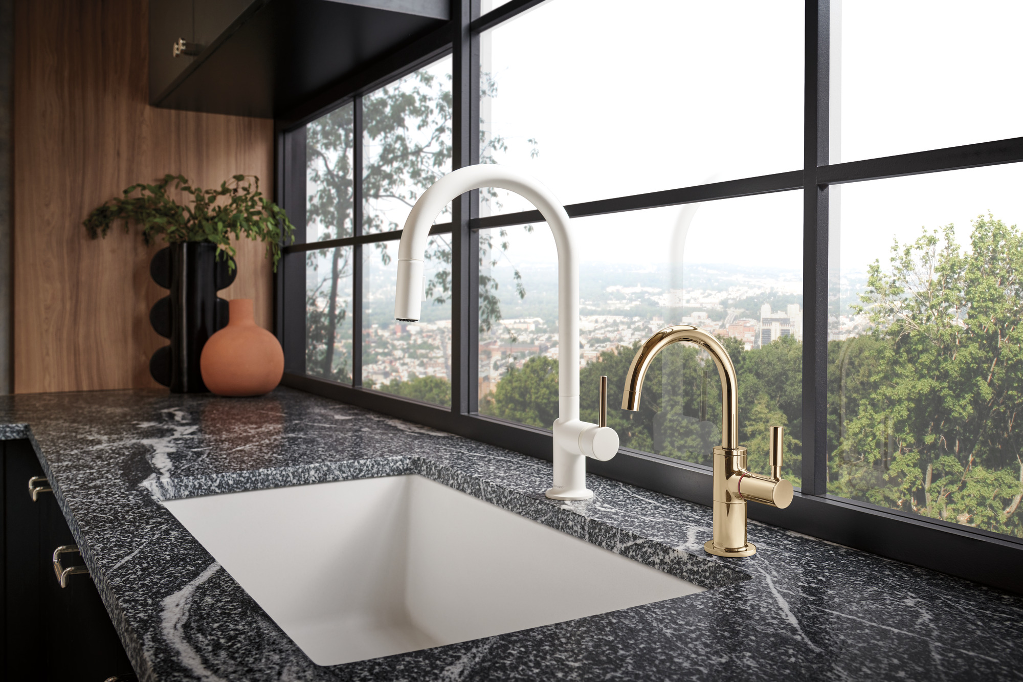 Jason Wu for Brizo™ | Pull-Down Kitchen Faucet with Arc Spout