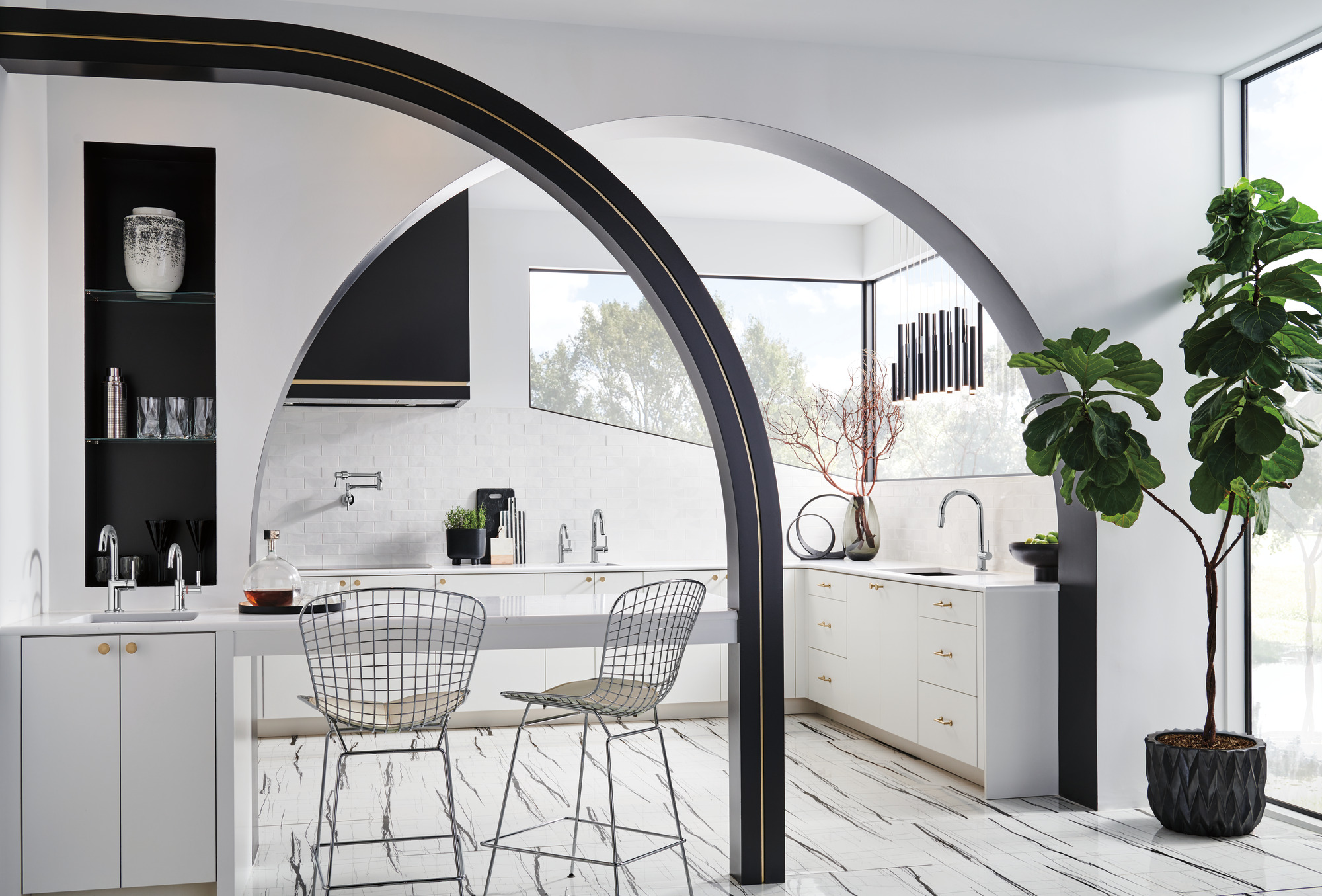 Odin® | Pull-Down Faucet Metal Lever Handle Kit