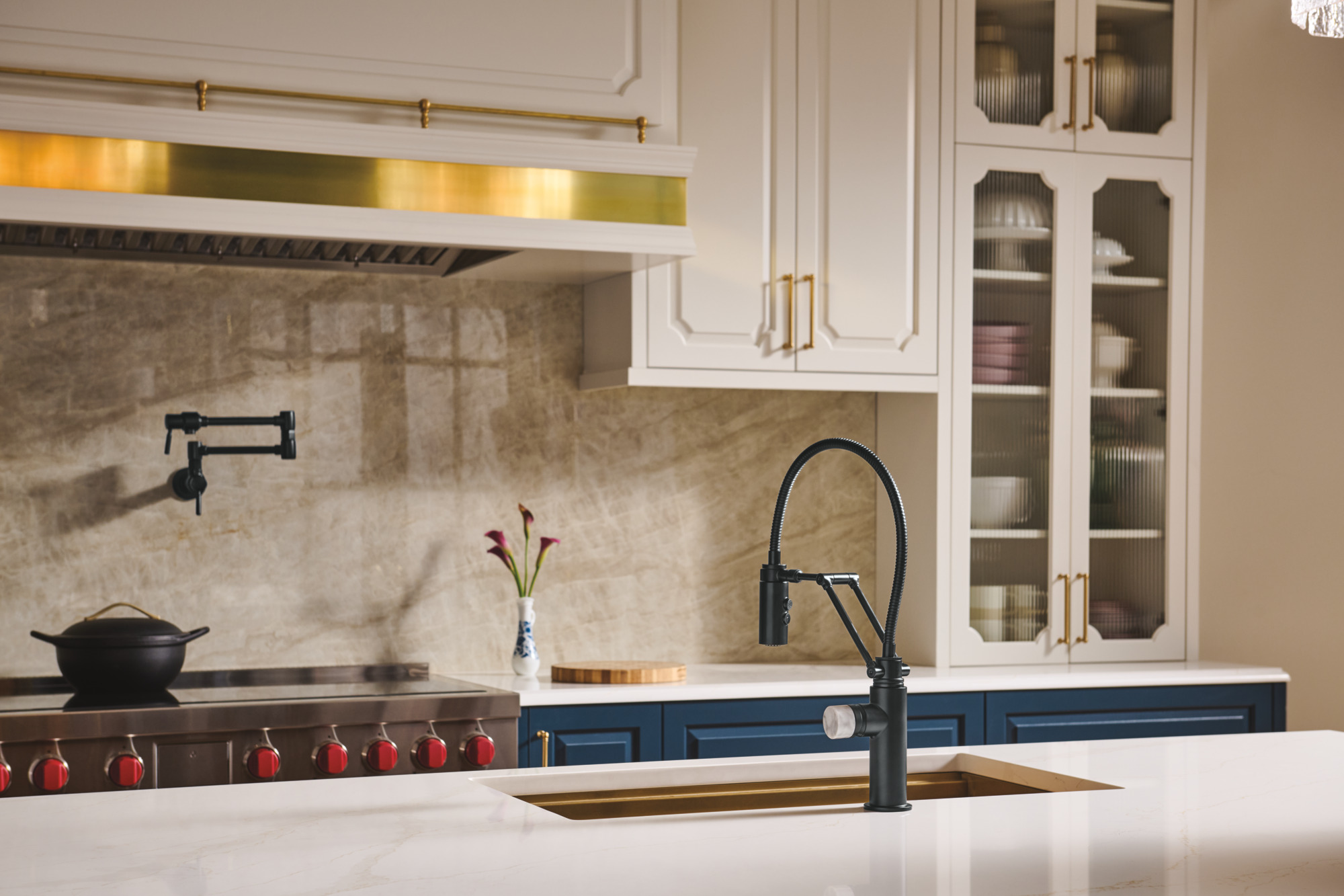 Brizo® | Wall Mount Pot Filler Faucet