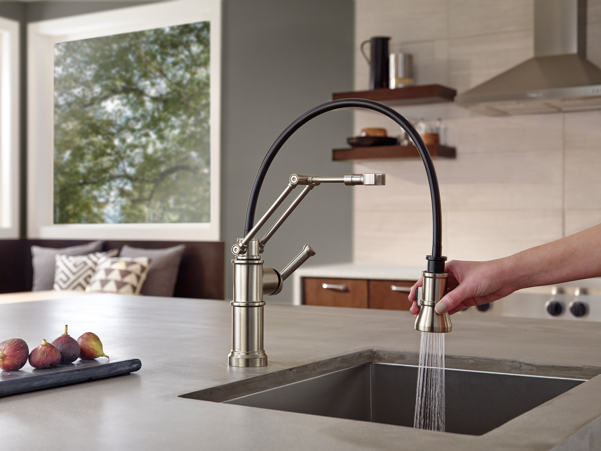 Artesso® | Single Handle Articulating Kitchen Faucet