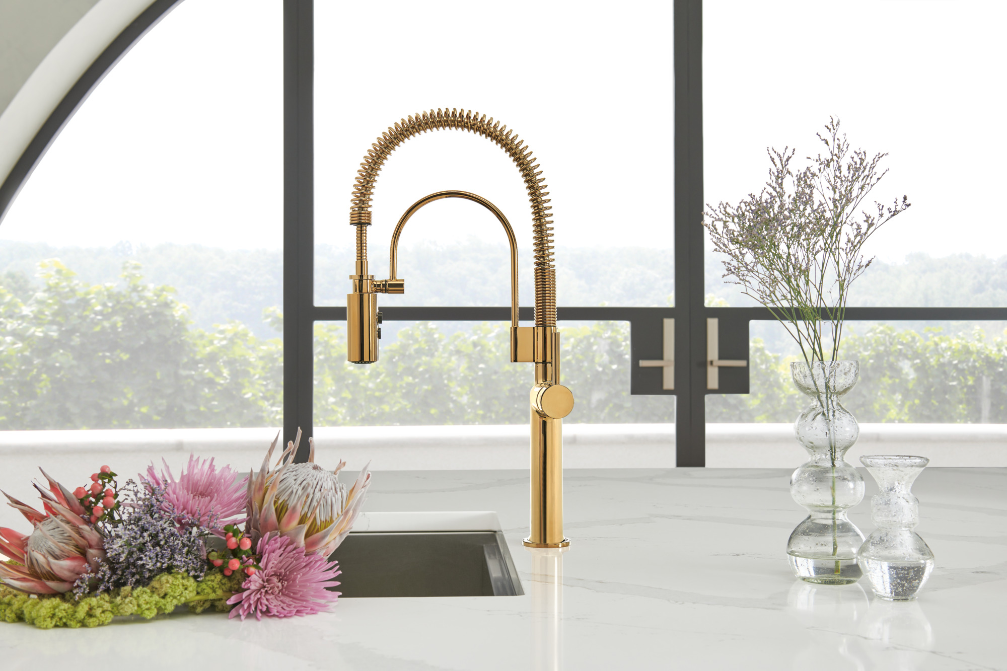 Odin® | Semi-Professional Kitchen Faucet - Less Handle