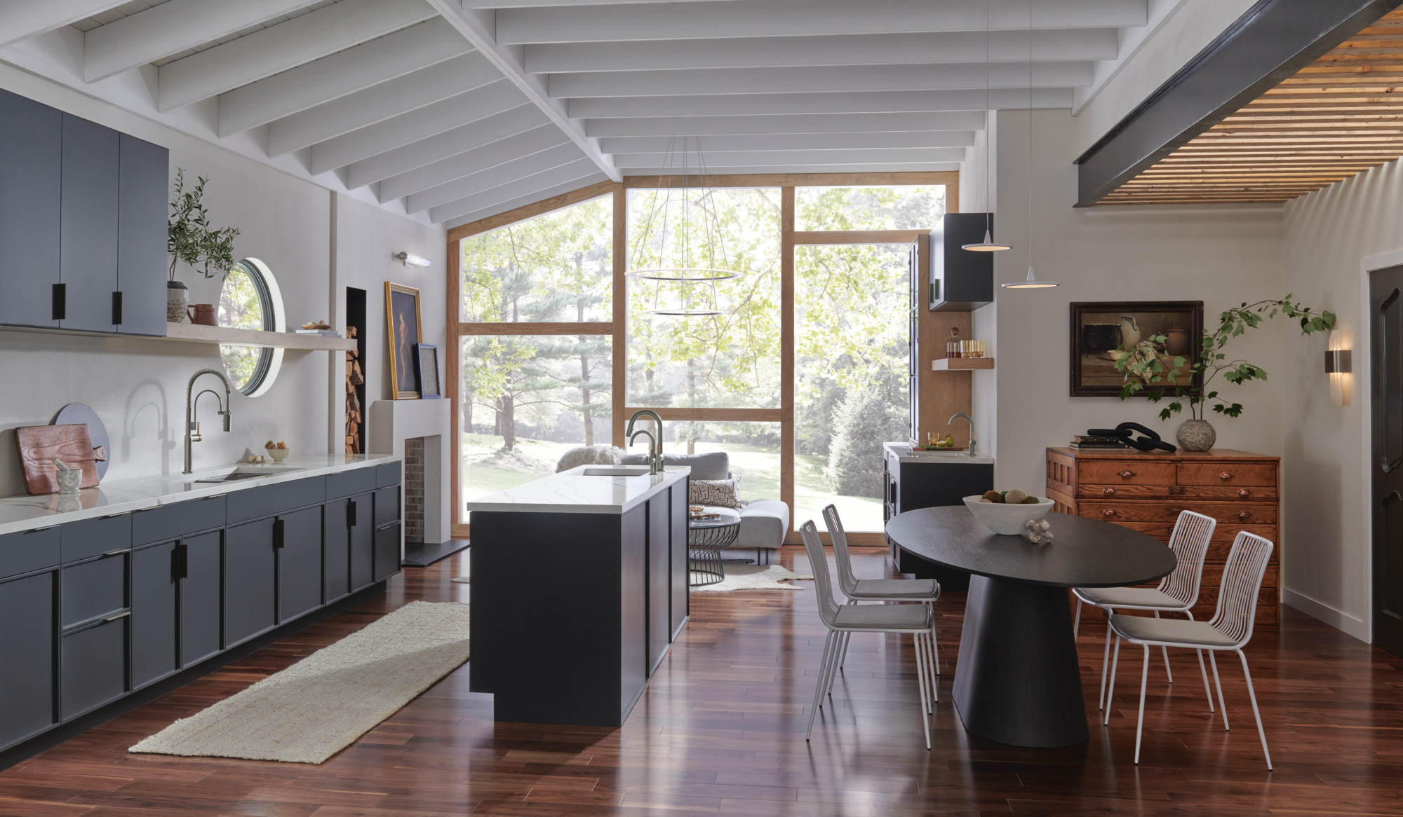 Odin® | Pull-Down Prep Faucet with Arc Spout - Less Handle