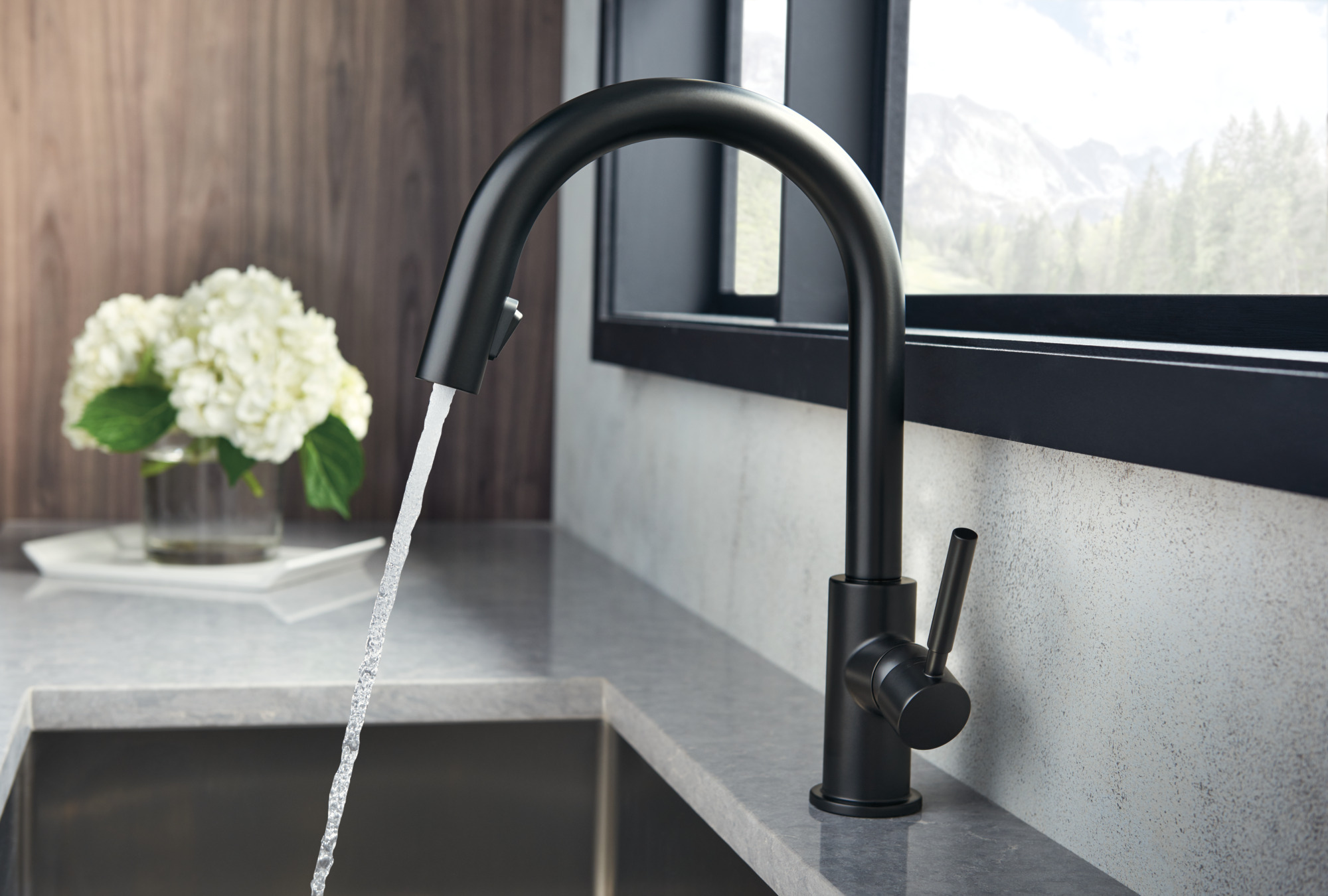 Solna® | Single Handle Pull-Down Prep Faucet