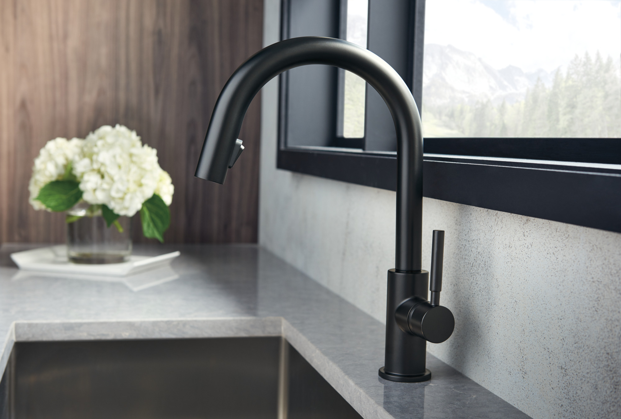 Solna® | Single Handle Pull-Down Prep Faucet
