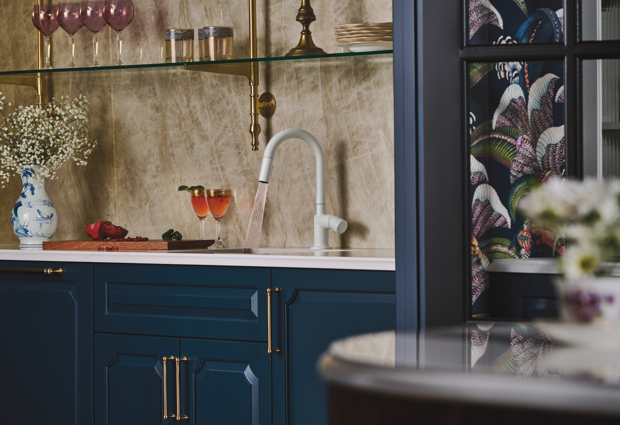 Jason Wu for Brizo™ | Pull-Down Prep Kitchen Faucet with Arc Spout